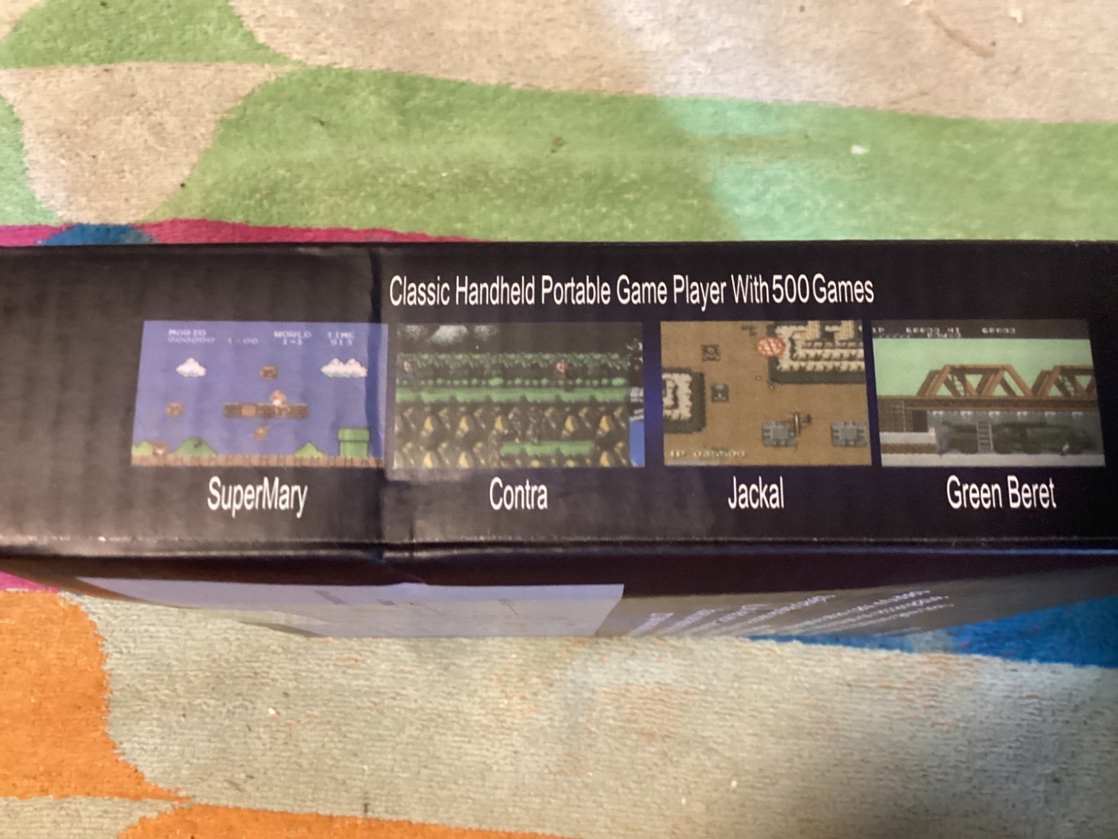 VIDEO GAME RETRO 3”LED LARGE SCREEN MINI HANDHELD .. THIS CAN CONNECT TO TV.128