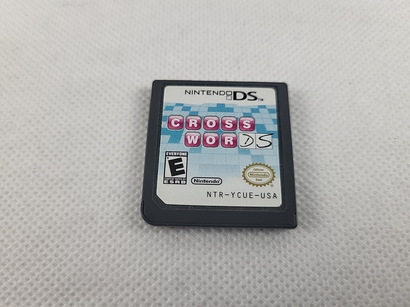 Crosswords DS (Nintendo DS, 2008) Complete W/ Manual Tested and Working