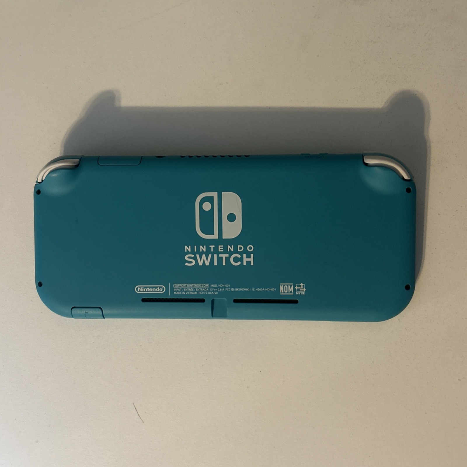 Nintendo Switch Lite Turquoise 256gb Micro SD With Grip Case