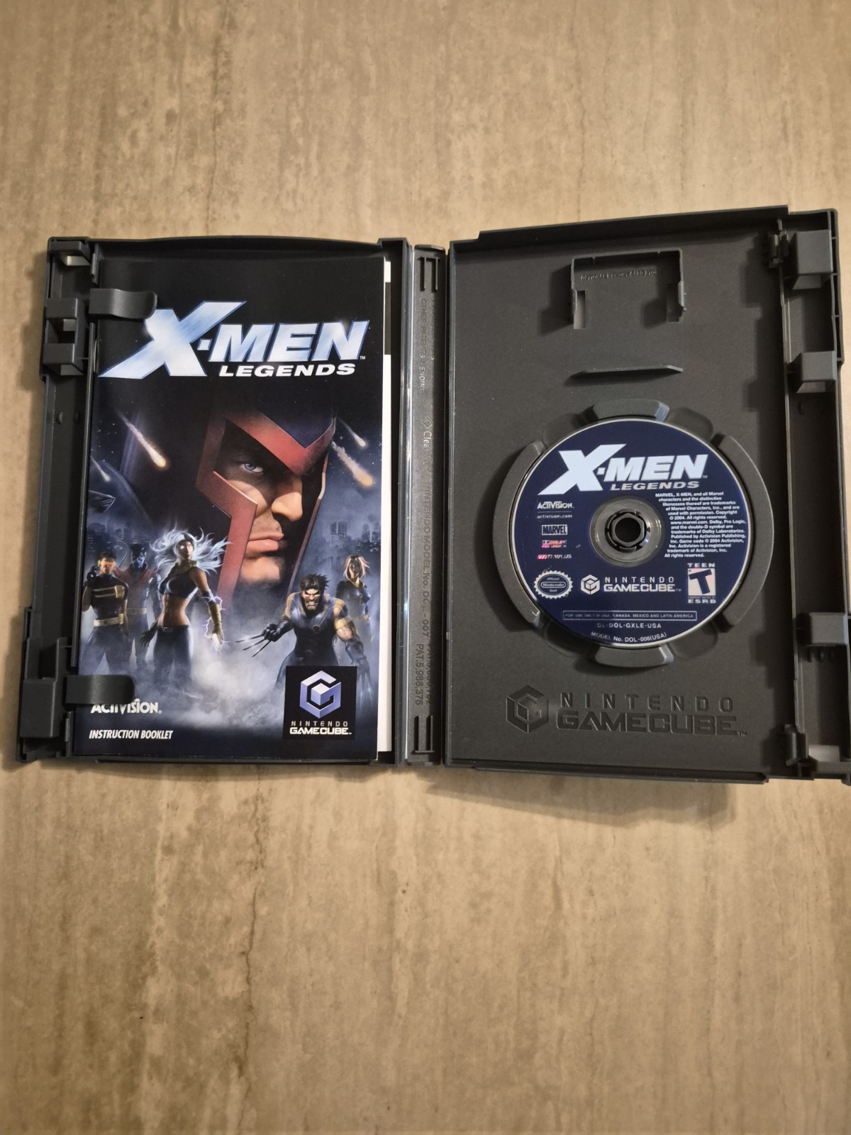 X-Men Legends Nintendo GameCube Complete CIB w Manual, Tested & Working