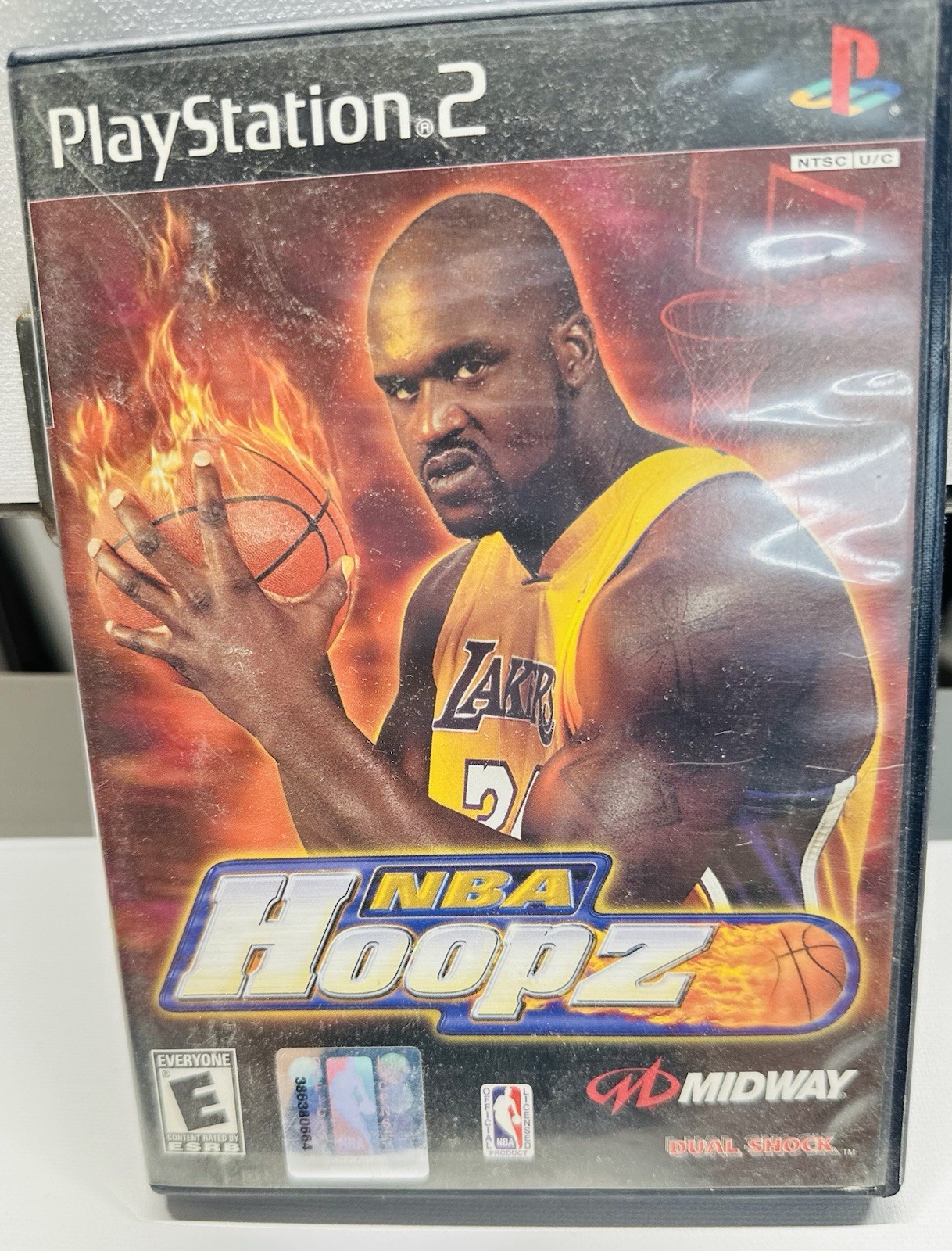 Midway NBA Hoopz Original DVD Keep Case for PlayStation 2 Game by Midway