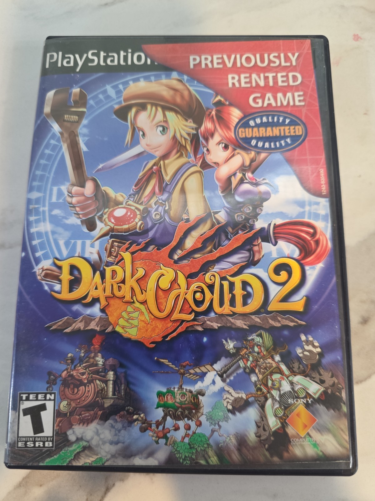 DARK CLOUD 2 (SONY PLAYSTATION 2 ,PS2 – 2003) CIB Complete In Box w/ Manual
