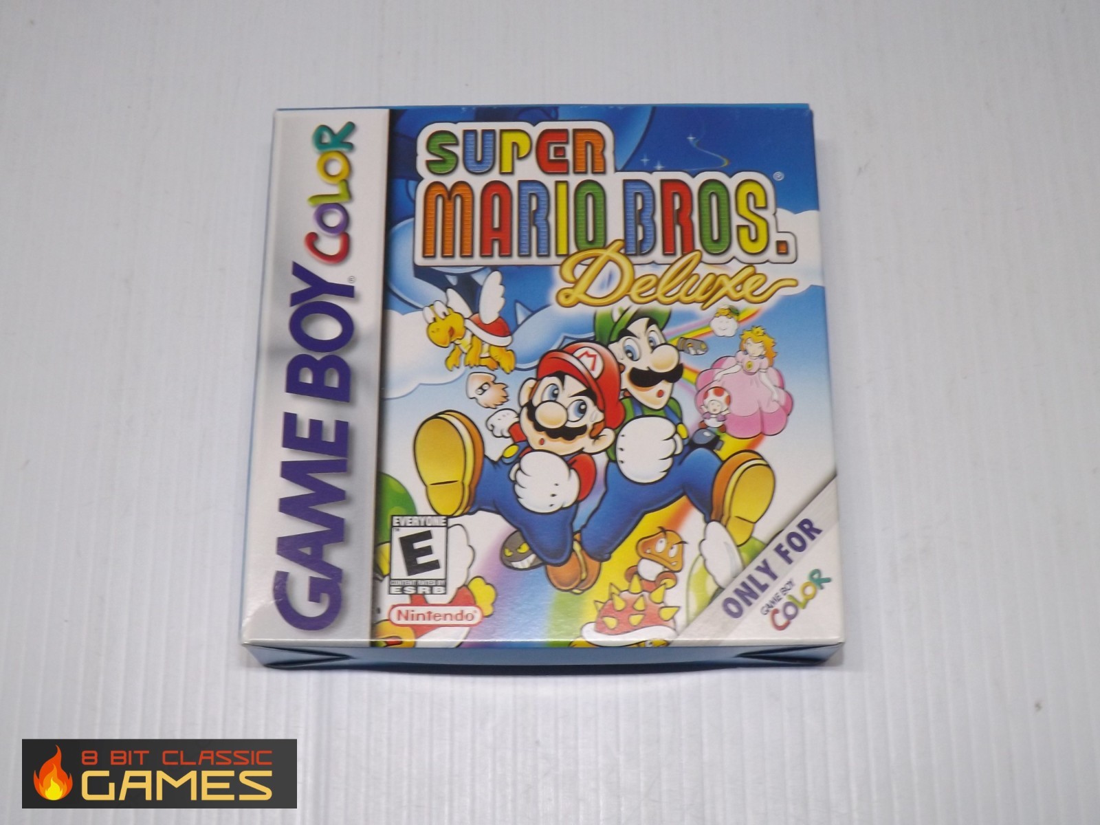 NEW BATTERY! Super Mario Bros. Deluxe – COMPLETE BOX – NINTENDO Gameboy – 77a
