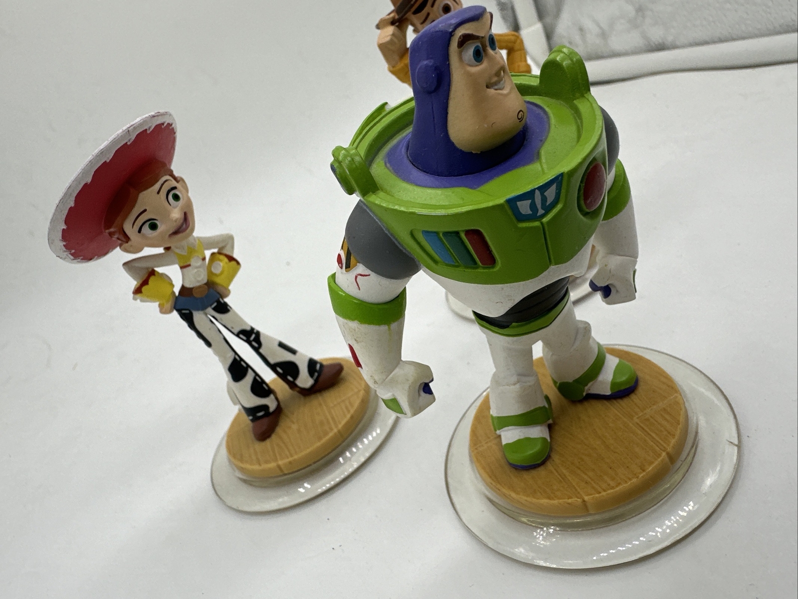 Disney Infinity Toy Story Lot of 3 Woody Buzz Lightyear Jessie Figures Set