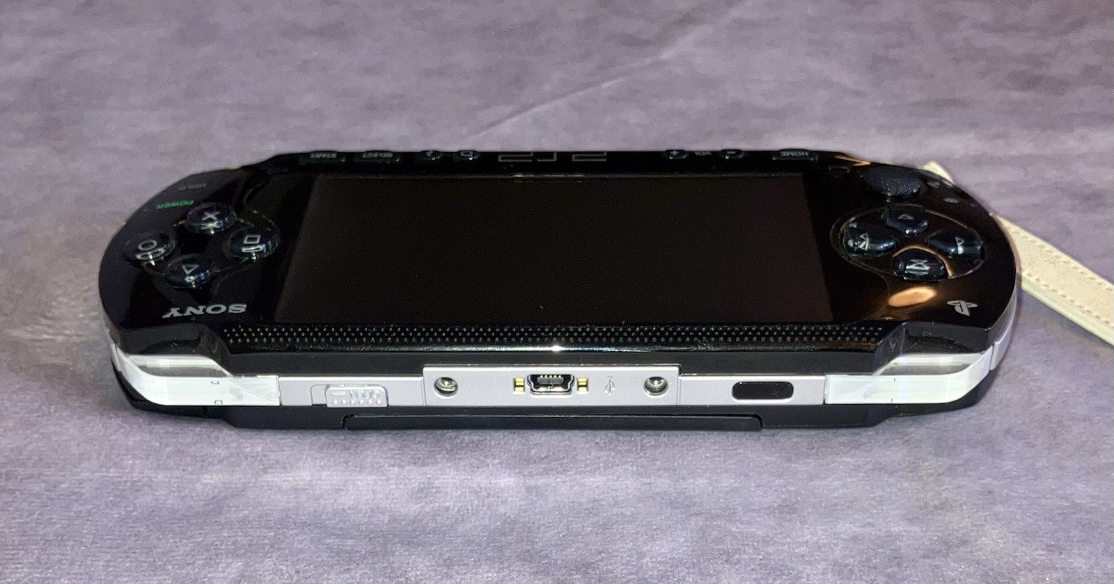 Sony PSP-1001 Handheld Console Bundle Tested W/Charger PSP-120 Remote Car Charge