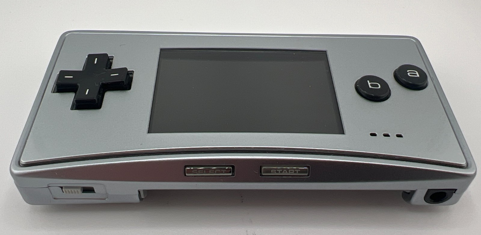 Nintendo Game Boy Micro Silver Console Tested Works Great & Excellent Condition