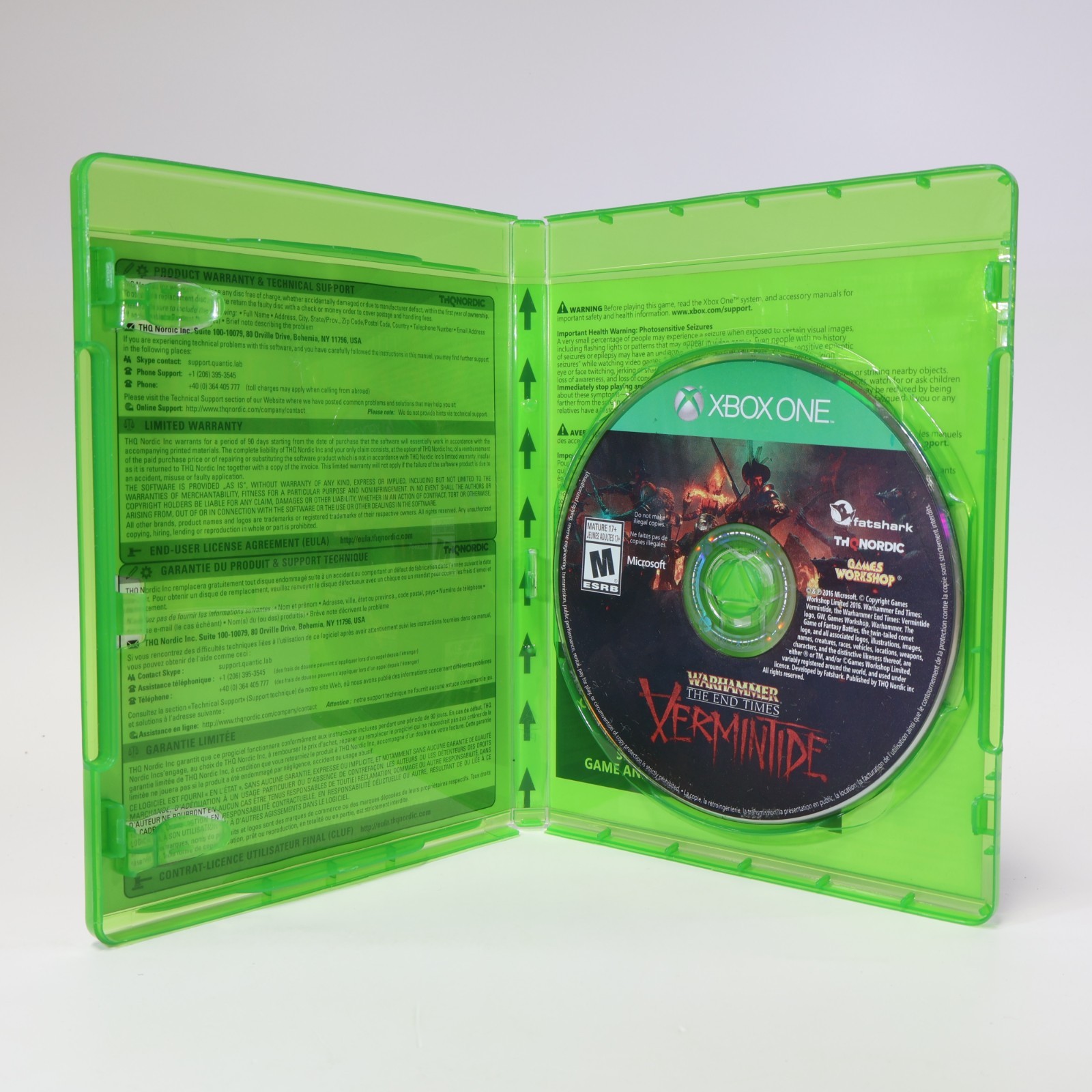 Warhammer: End Times: Vermintide (Xbox One) CIB – Authentic Good Cond