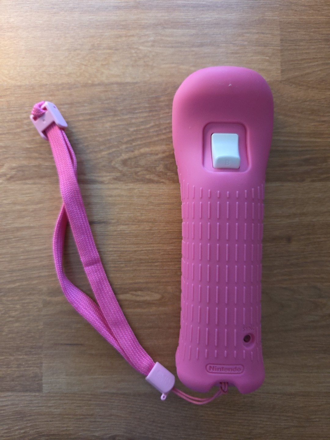 Princess Peach Nintendo Wii Motion Plus Remote Controller Pink in Box w/ Manual