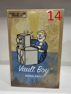 Fallout Bobblehead Vault Boy Collectible Prop Skills Decorations Statue 1:12
