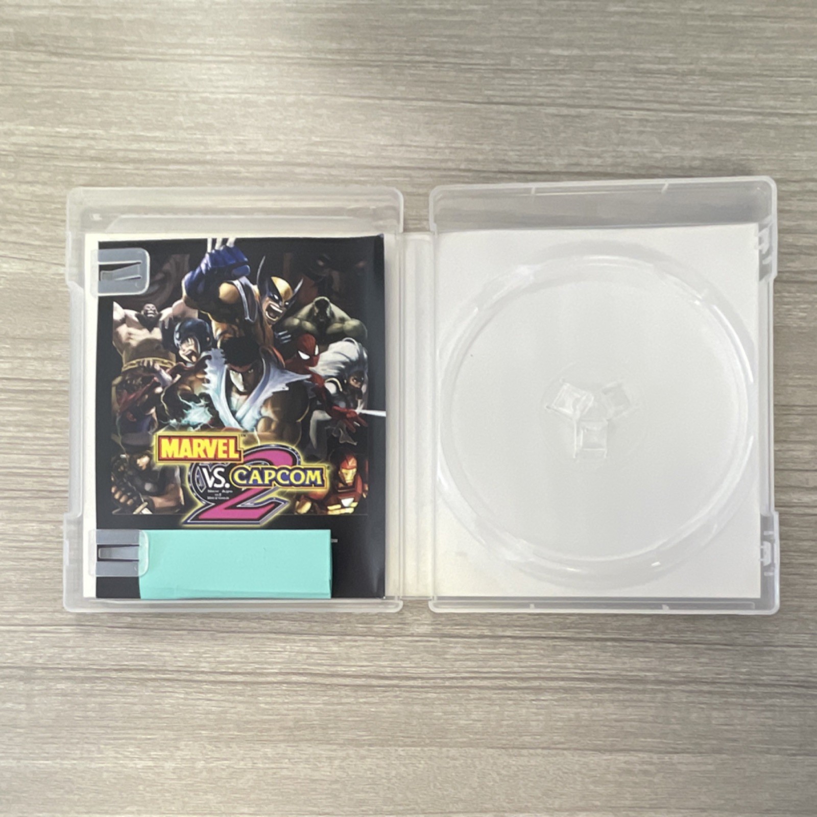 Capcom Marvel vs. Capcom 2 PlayStation 3 Case Insert w/expired Untested code