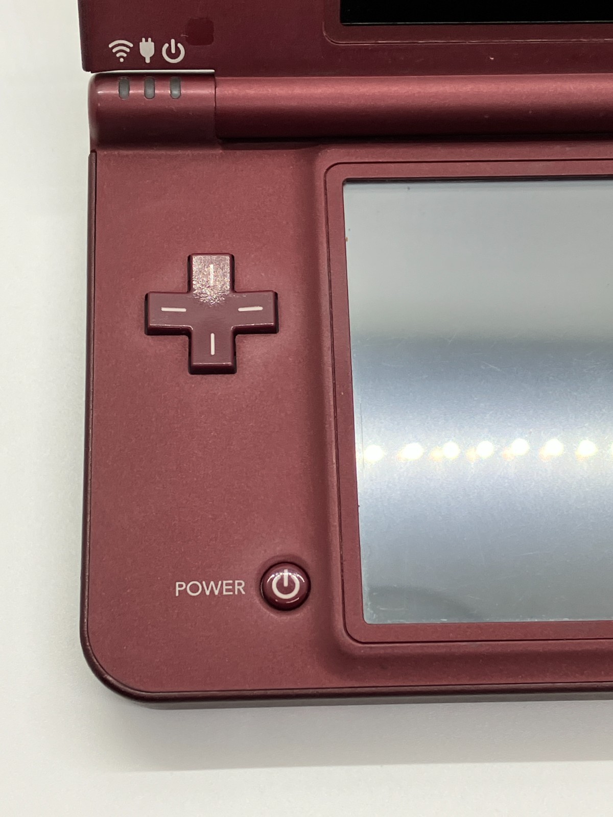 Nintendo DSi XL Burgundy Console + Animal Boxing Game – Untested