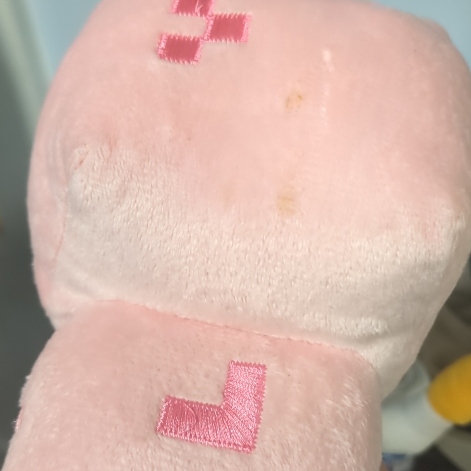 Mojang Minecraft Pig Plush Doll Stuffed Toy 2014 Minecraft Series