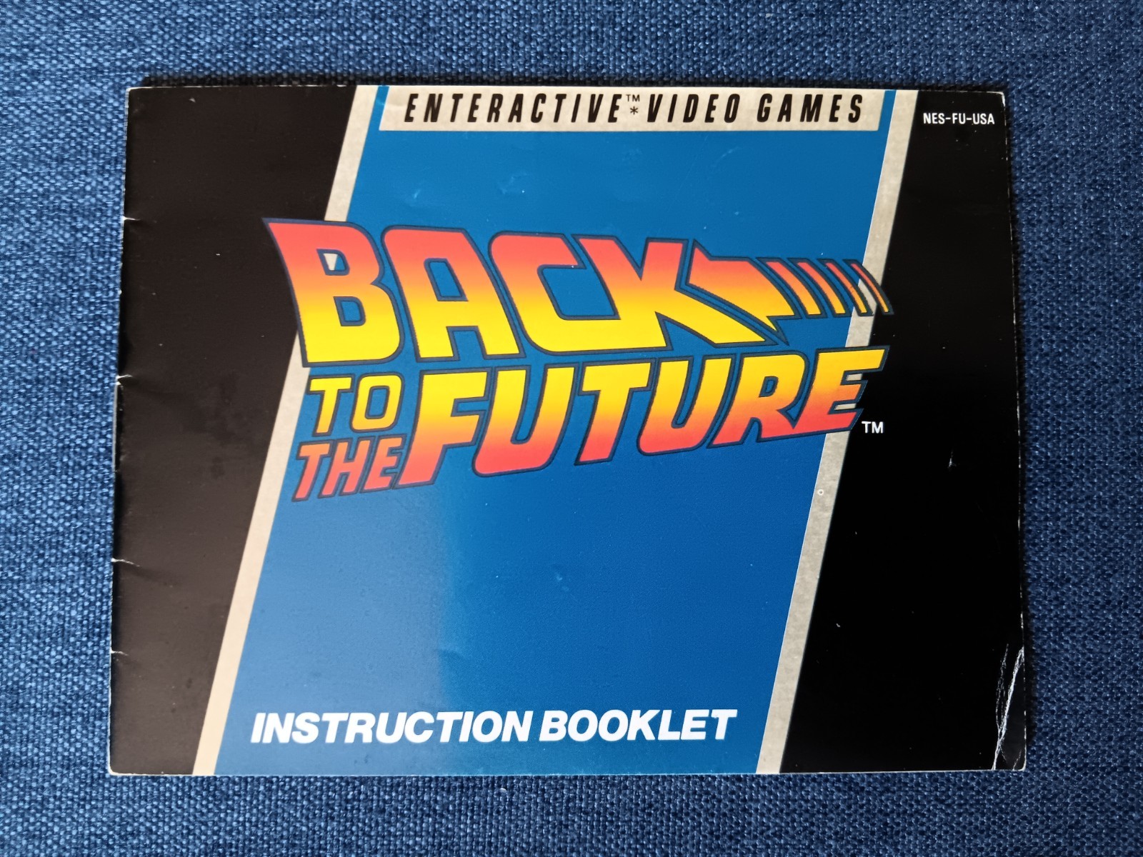Back to the Future (LJN, 1989) NES Game w/ Box & Manual ~ Tested & Working