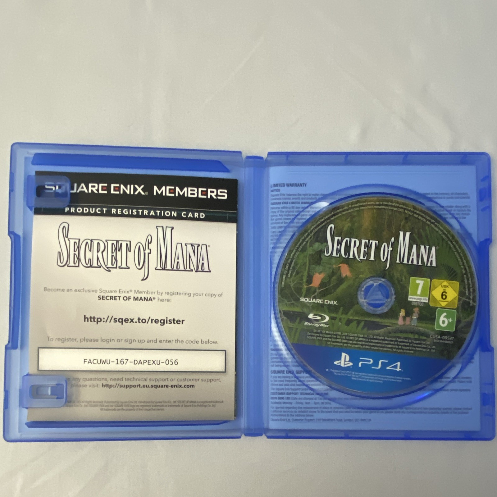 Square Enix Secret of Mana PS4 PEGI 7 Action RPG PAL Local Co-Op 2018