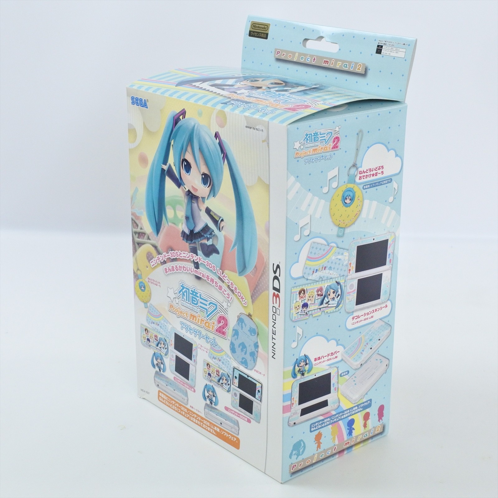 Not Console HATSUNE MIKU Project Mirai 2 Accessory No Inner for Nintendo 3DS 46