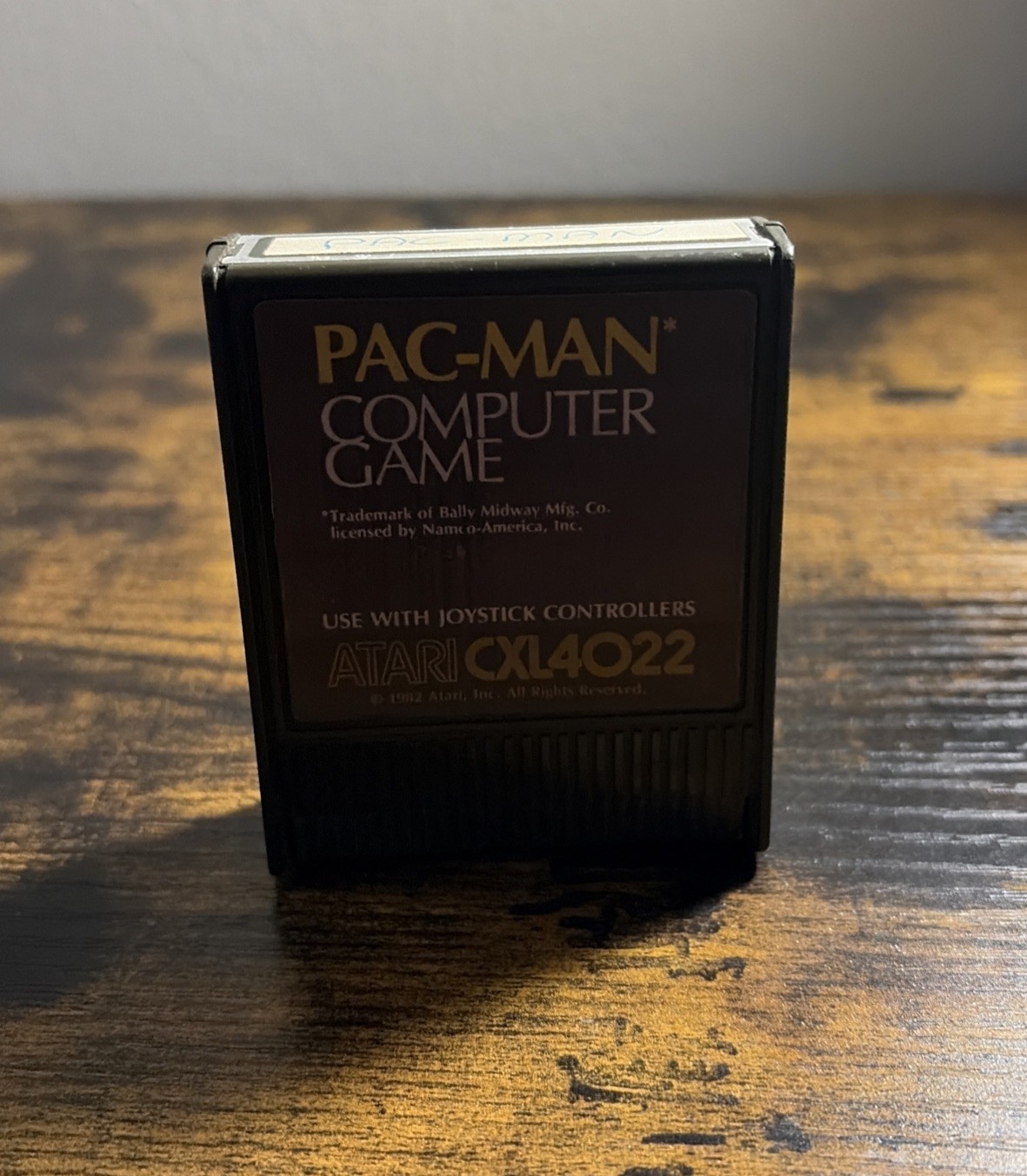 Pac-Man Atari 400/800/XL/XE CXL4022 Tested Working Authentic Cartridge