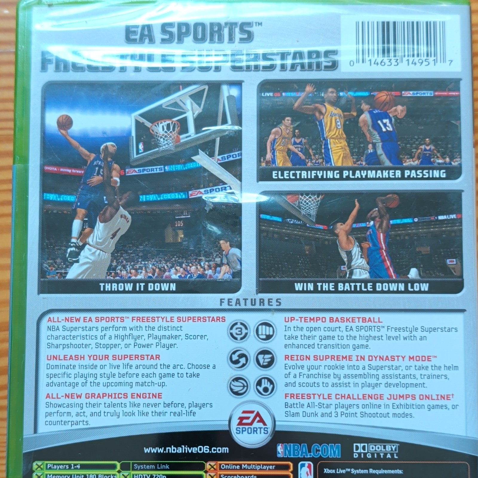 NBA Live 06 Xbox NEW Sealed Complete EA Sports 2005 NTSC-U/C