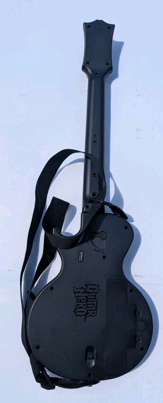Nintendo Wii Guitar Hero Aerosmith RedOctane Les Paul Controller 95375.805 Works