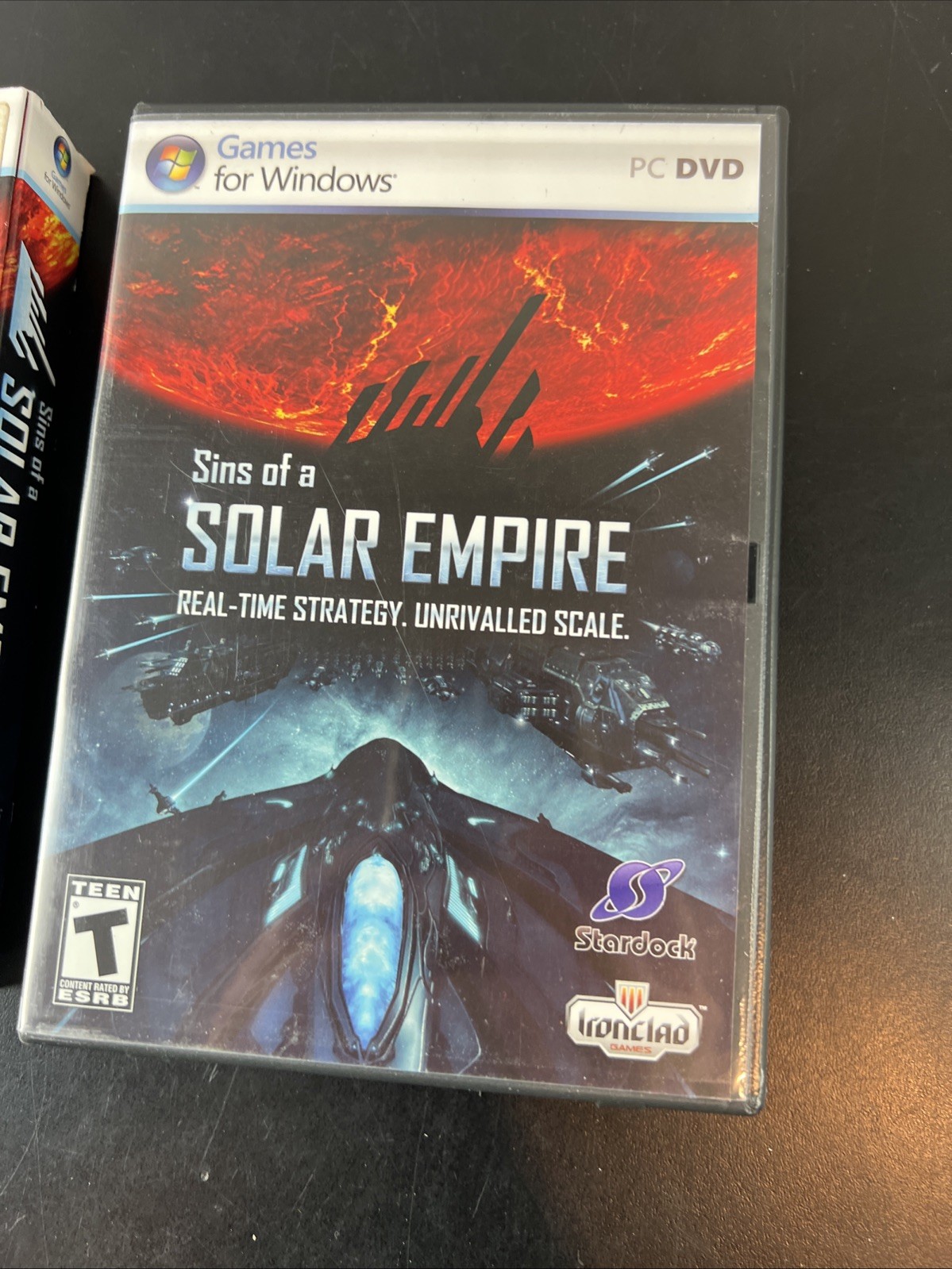 Sins Of A Solar Empire (PC Game 2008) Complete with manual and slipcover.