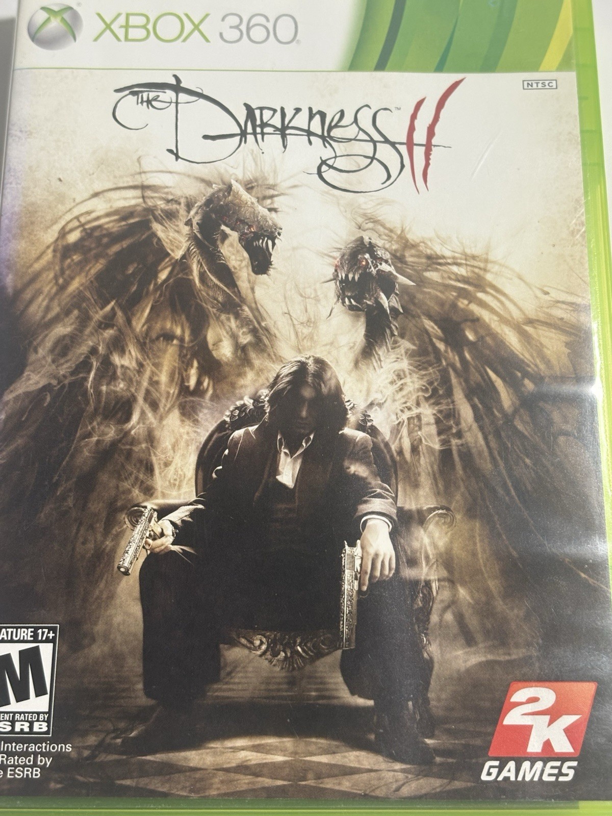The Darkness II CIB Complete Microsoft Xbox 360