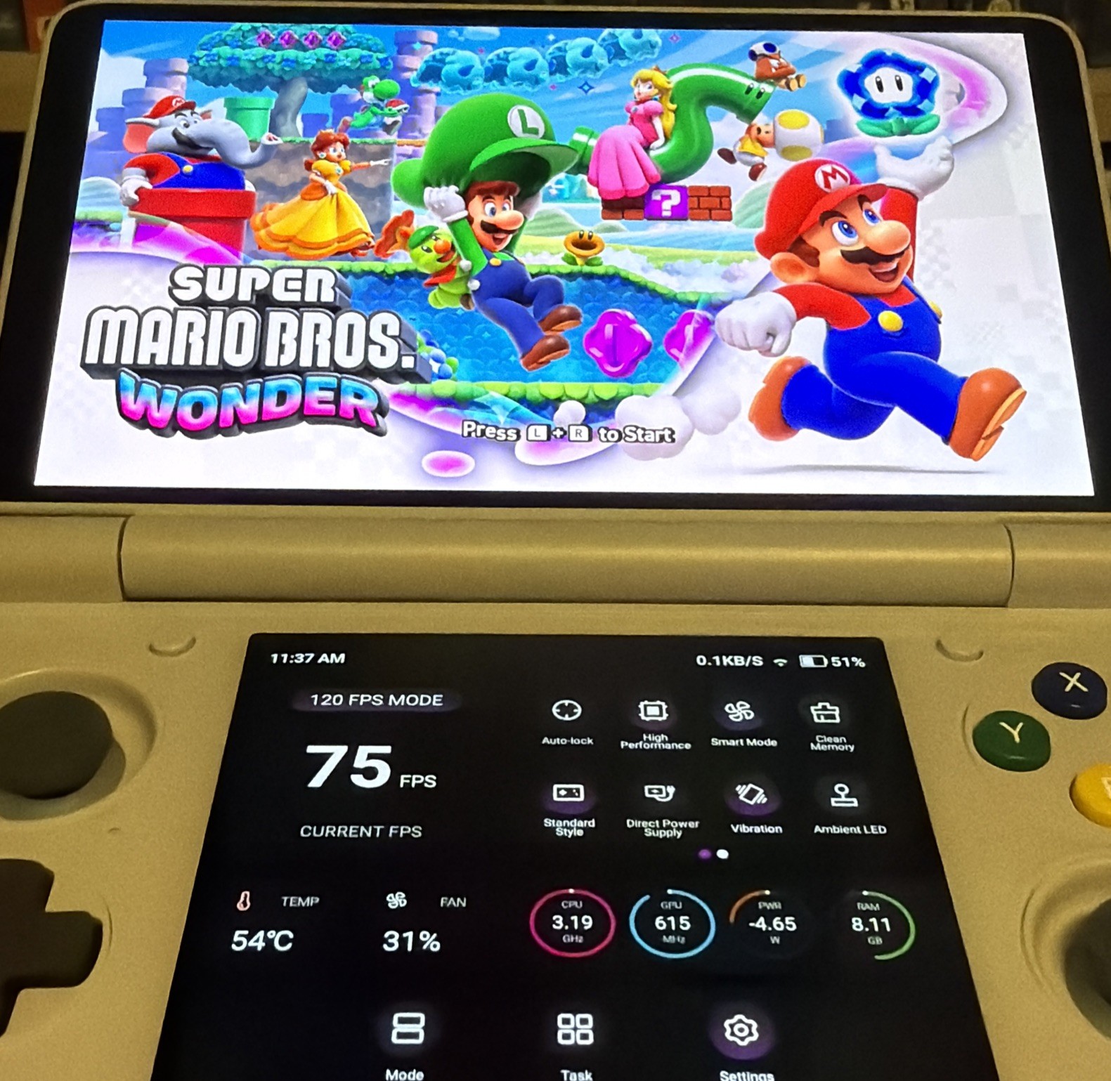 Ayn Thor Max Rainbow 16GB RAM/1TB (Batch #2) – Handheld with 1TB sdcard,Extras
