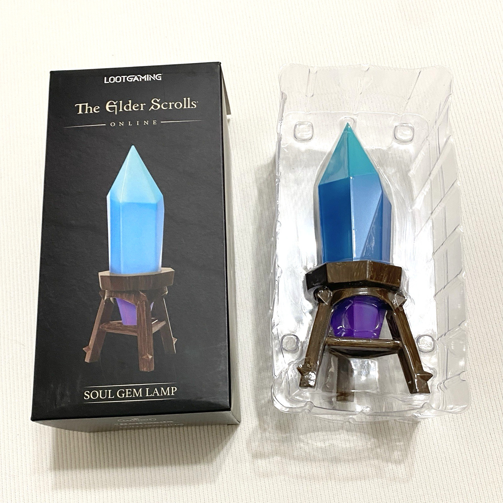 Elder Scrolls Online Soul Gem Lamp Loot Crate ESO Skyrim USB Light No Cable