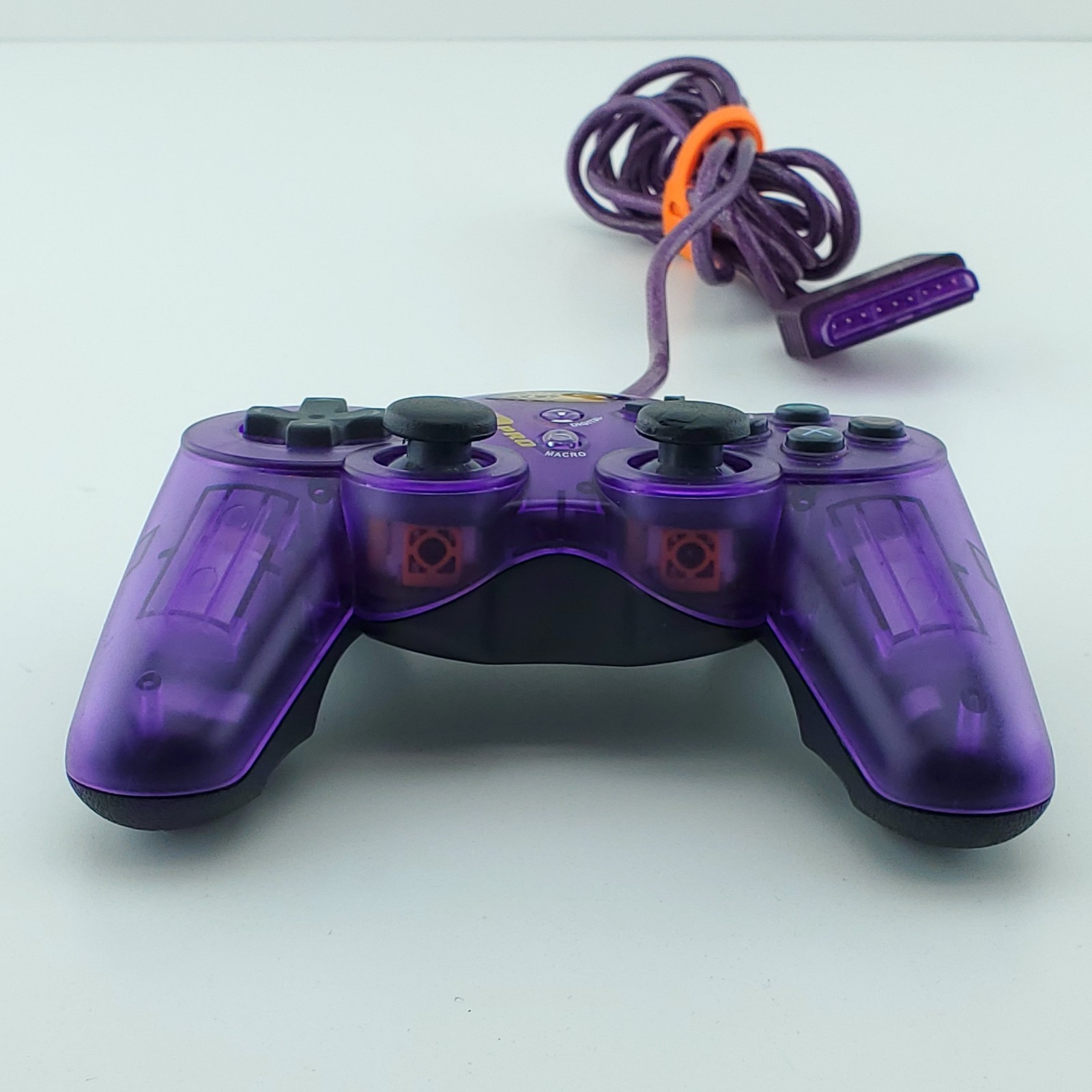 Mad Catz 8226 Wired Gaming Controllers Translucent Purple For Sony PlayStation2