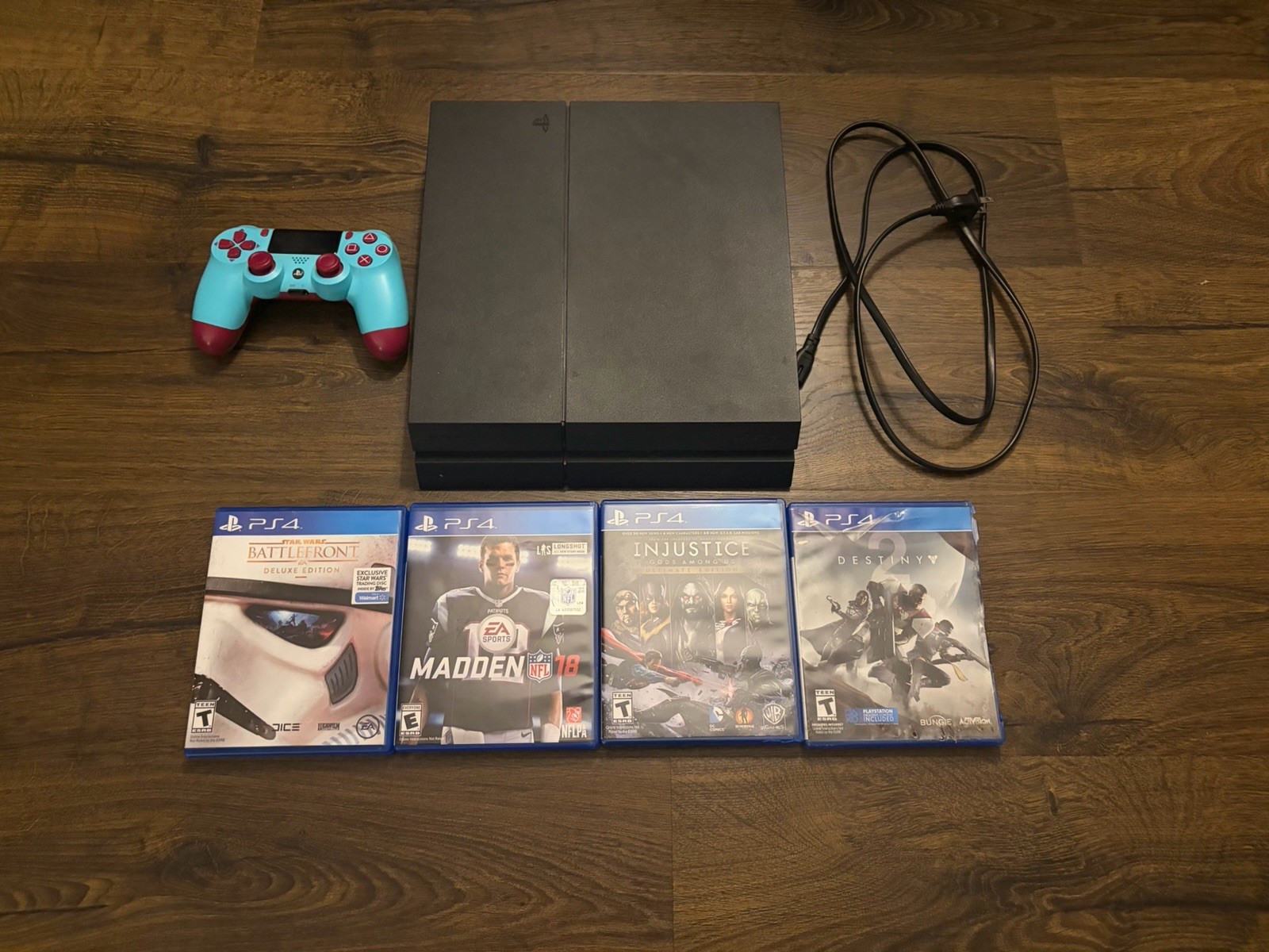 Sony PlayStation 4 (500 GB) Home Console – CUH-1215A Game Lot