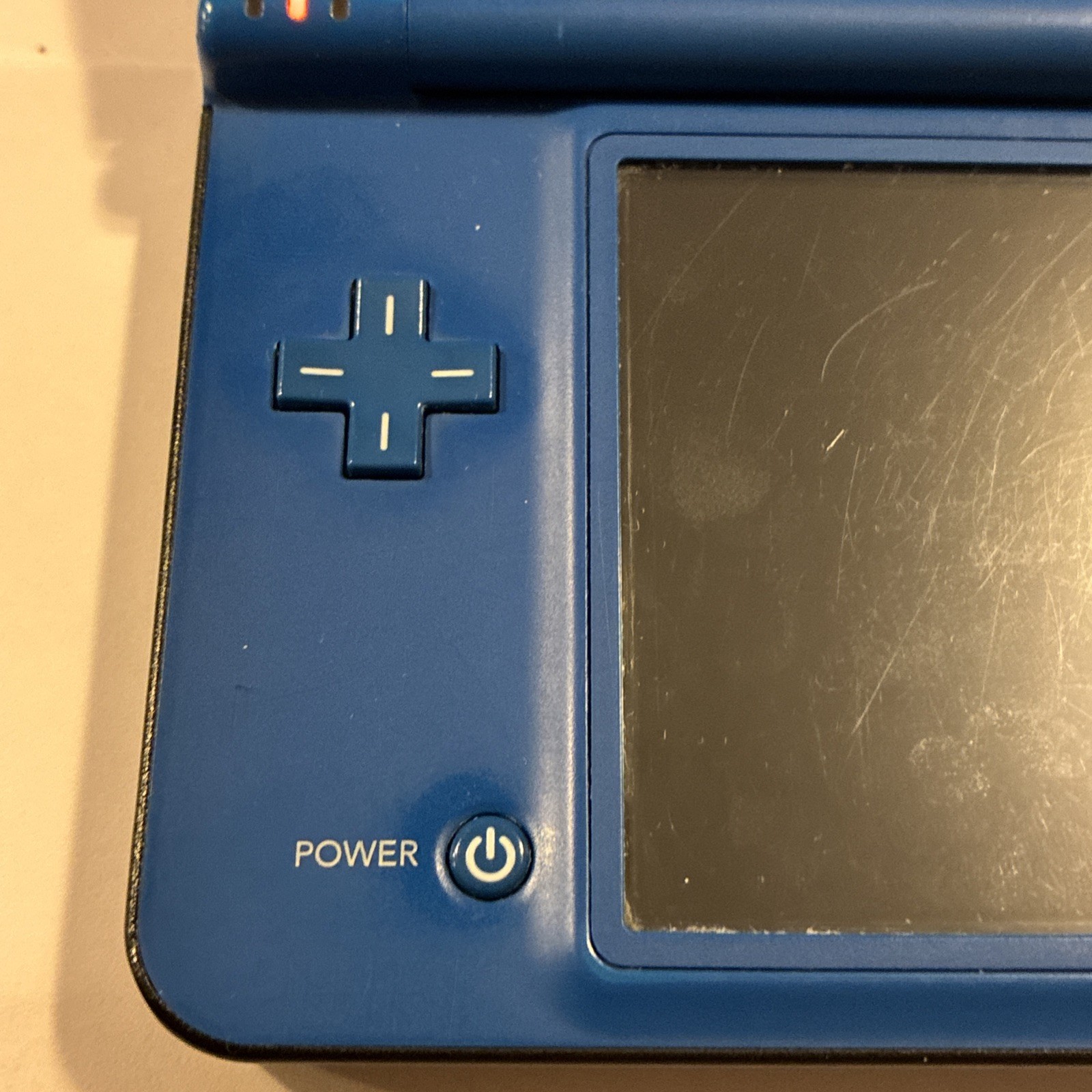 Nintendo DSi XL Blue Handheld Console – Tested & Works – Charger No Stylus