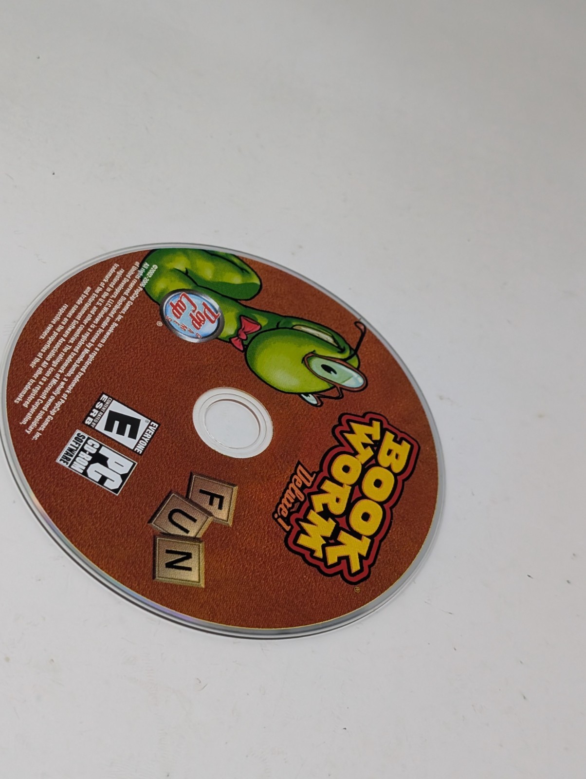 Bookworm Deluxe PC Game CD-ROM PopCap Retro Classic Word Puzzle Disc Only