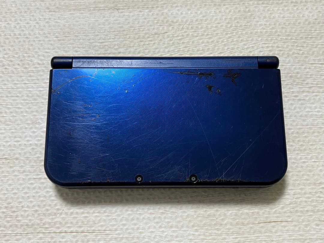 Nintendo New 3DS LL XL Console Metallic Blue Handheld Japan Region Locked 0294