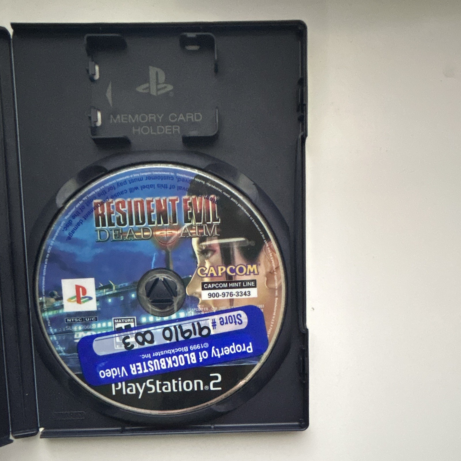 Capcom Resident Evil: Dead Aim PS2 M NTSC-U/C 1 Player First-Person Shooter