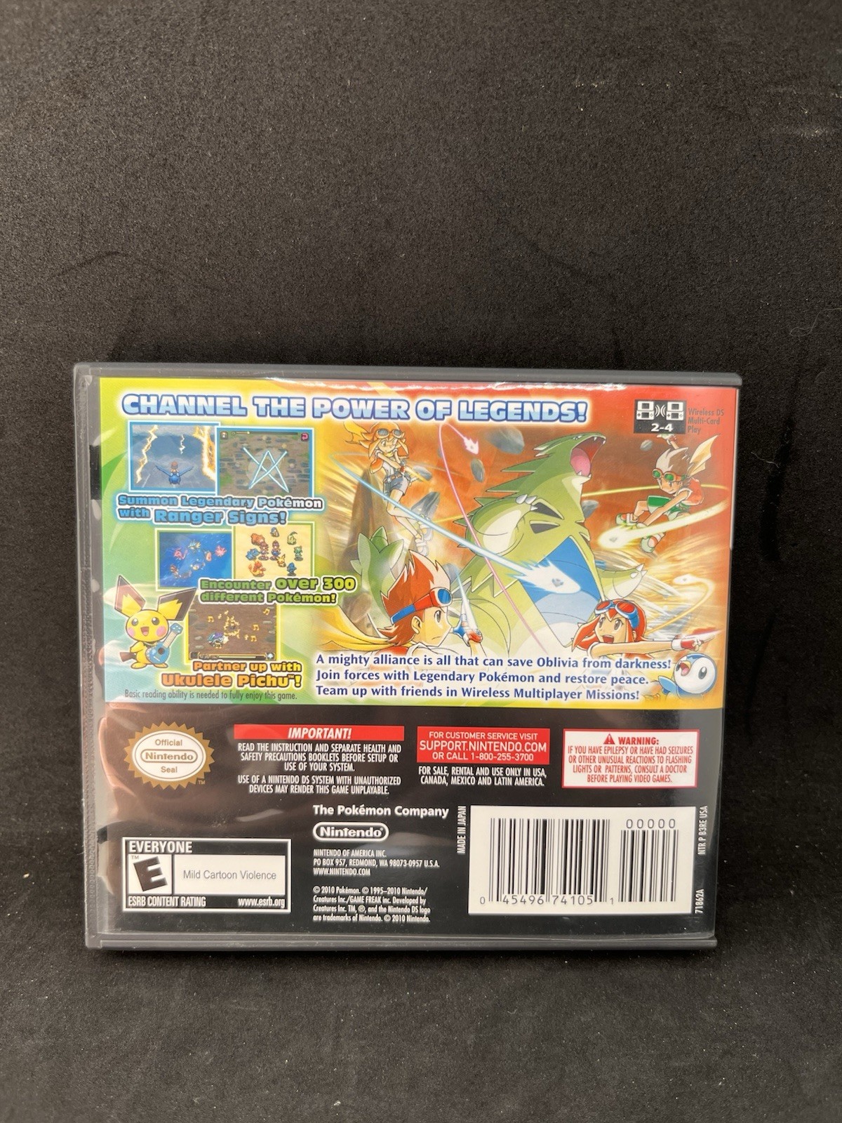 Pokémon Ranger: Guardian Signs *AUTHENTIC* (Nintendo DS) – Tested & Working!!!
