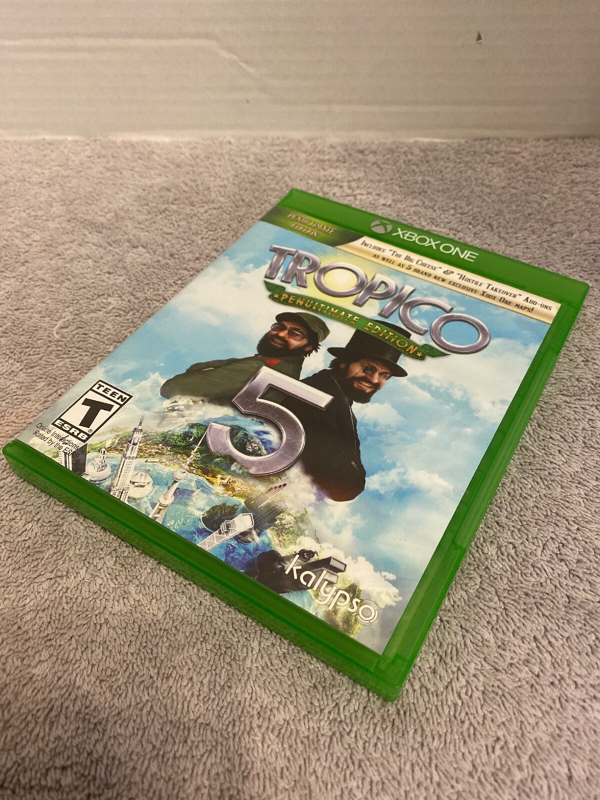 Tropico 5 Penultimate Edition (Microsoft Xbox One) Complete Tested Rated T Teen