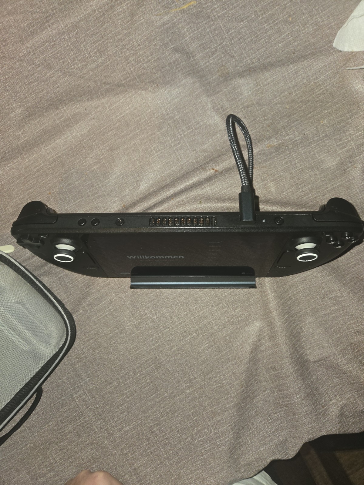 Valve Steam Deck 1010 LCD With Preformance Thumbsticks, Case and TV Dock