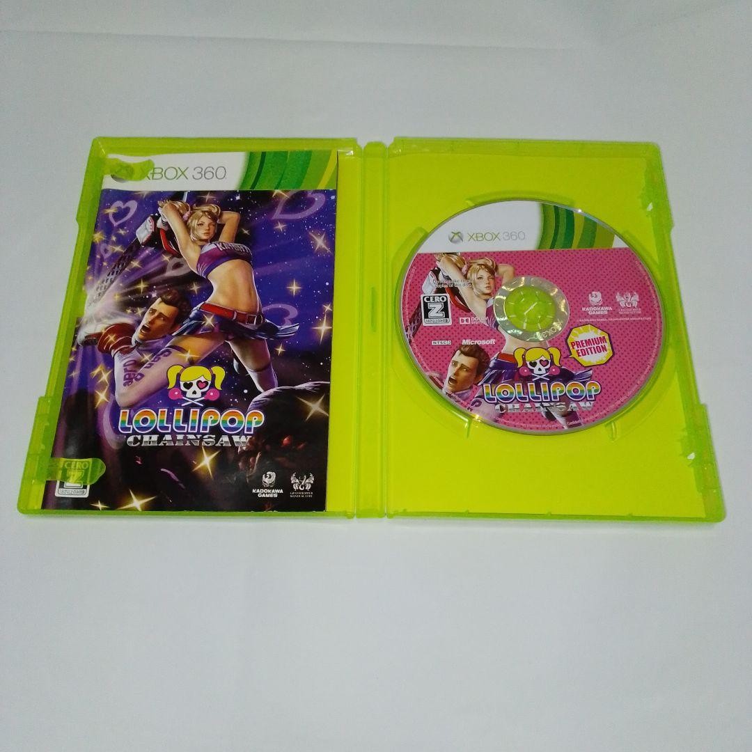 Xbox 360 Lollipop Chainsaw Premium Edition Video Game Software Vintage