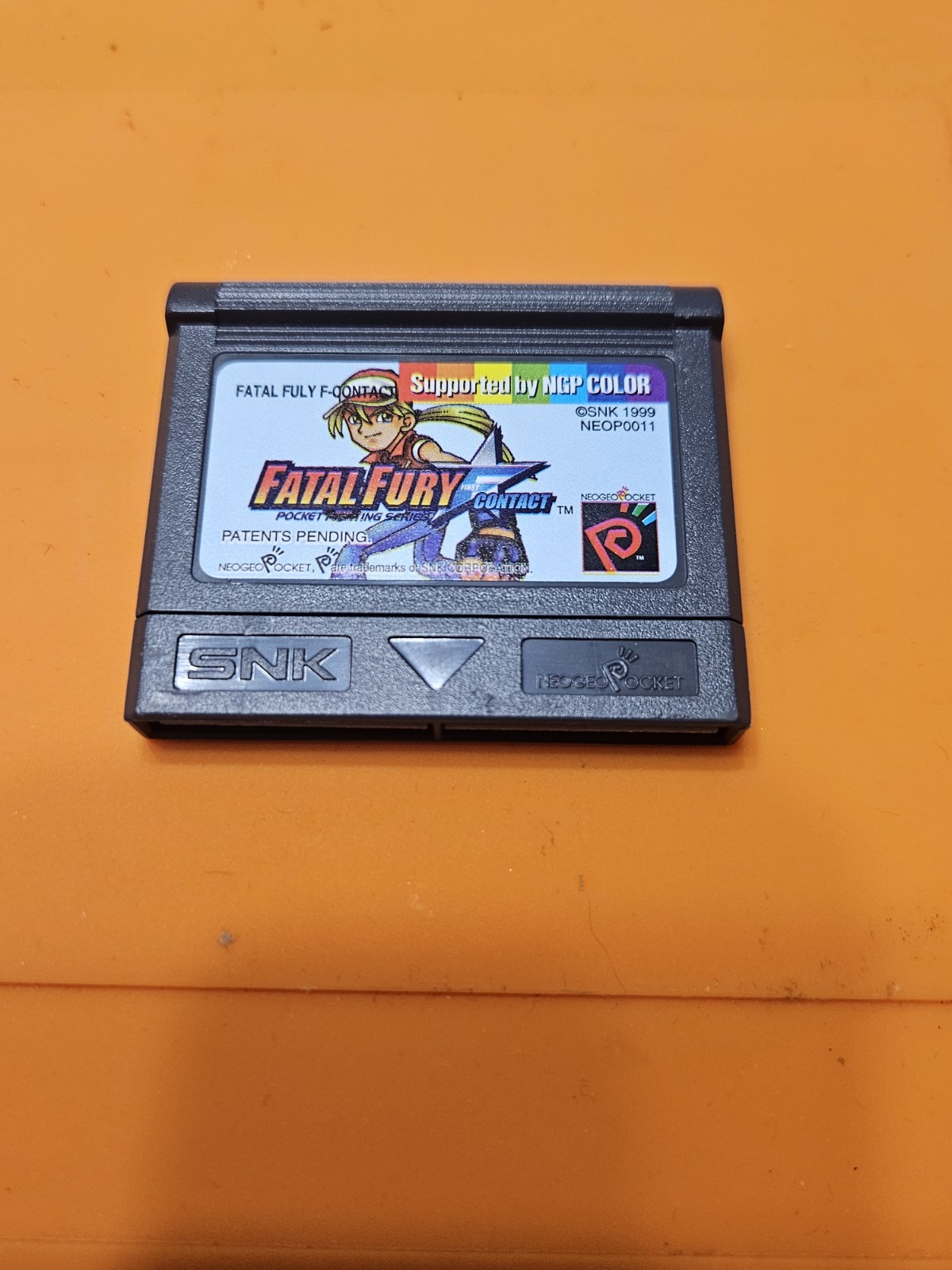 Fatal Fury First Contact (Neo Geo Pocket Color) Tested and Works!