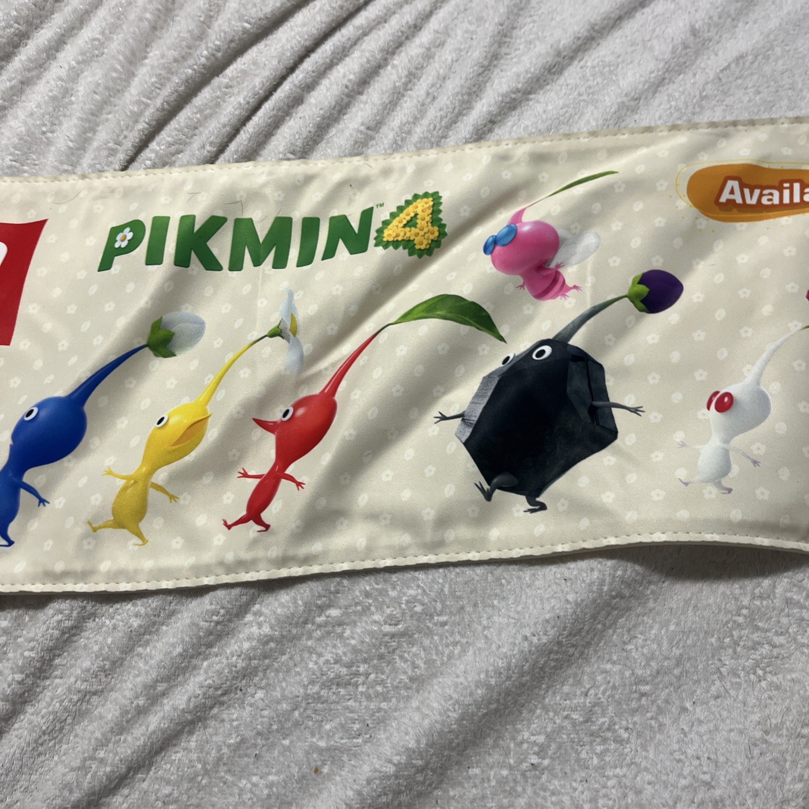 Pikmin 4 Store Display Promo Cloth Banner | Nintendo Gamestop Collectible| Rare