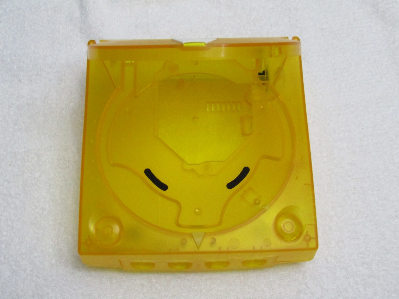 Sega Dreamcast Clear Yellow Replacement Shell – Brand New!