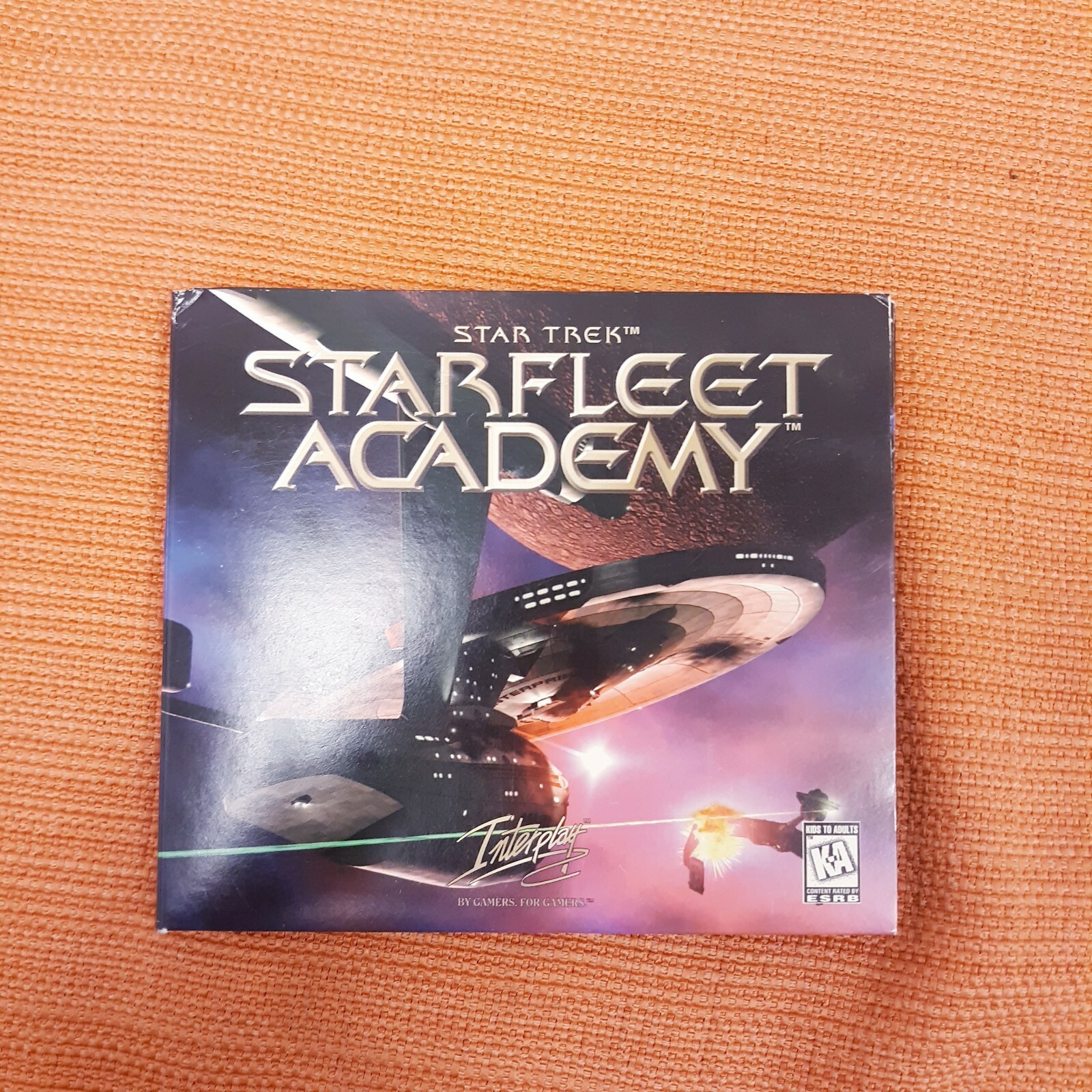 Vintage 1997 Star Trek Starfleet Academy Microsoft Windows 95 Game