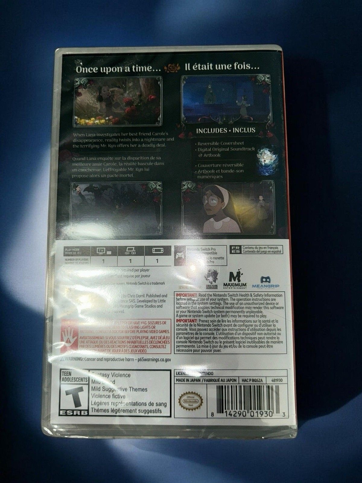 New Sealed Bye Sweet Carole – Nintendo Switch – Brand New Factory Video Game