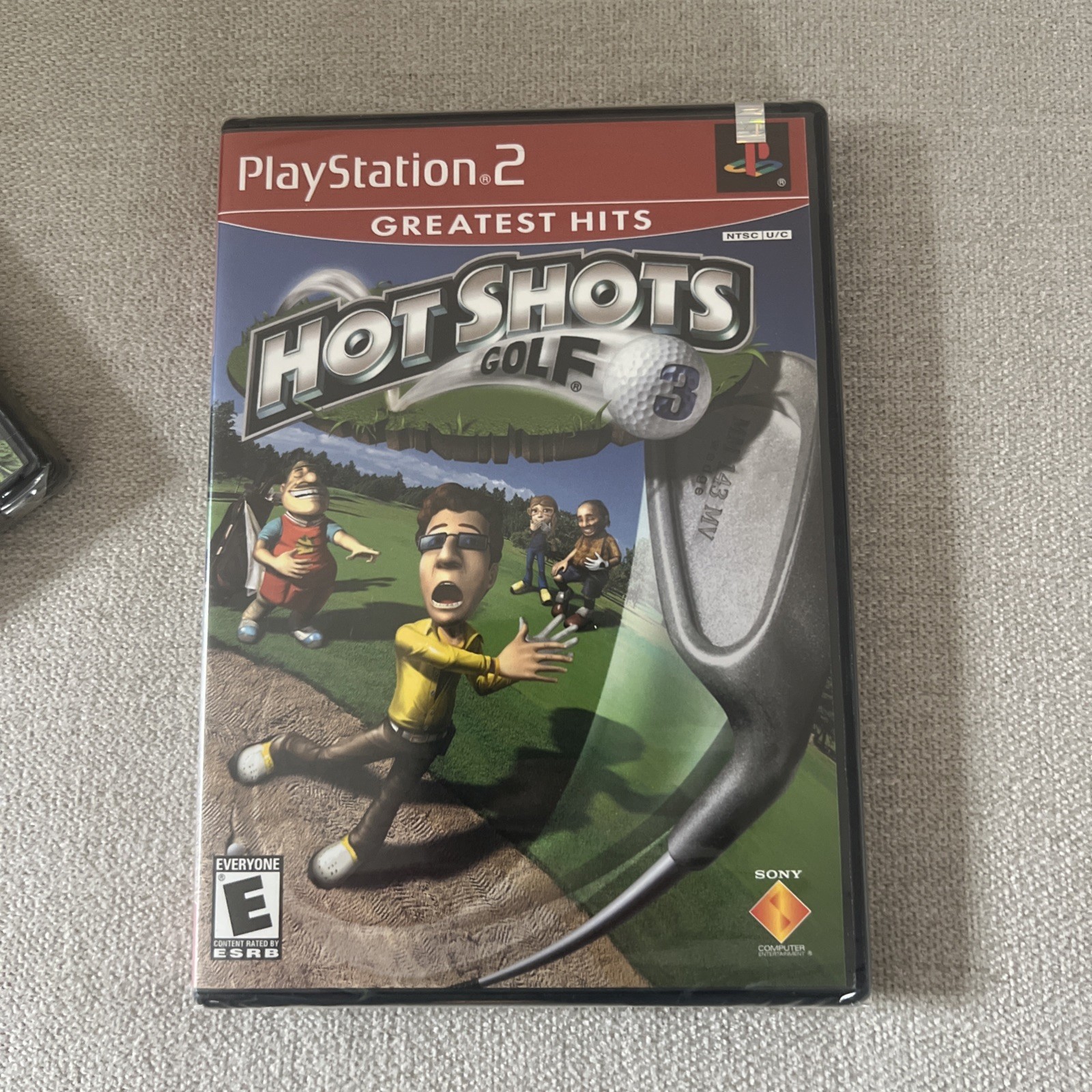 Sony PlayStation 2 Video Game LOT of 2 – Fisherman’s Bass Club Hot Shots Golf 3