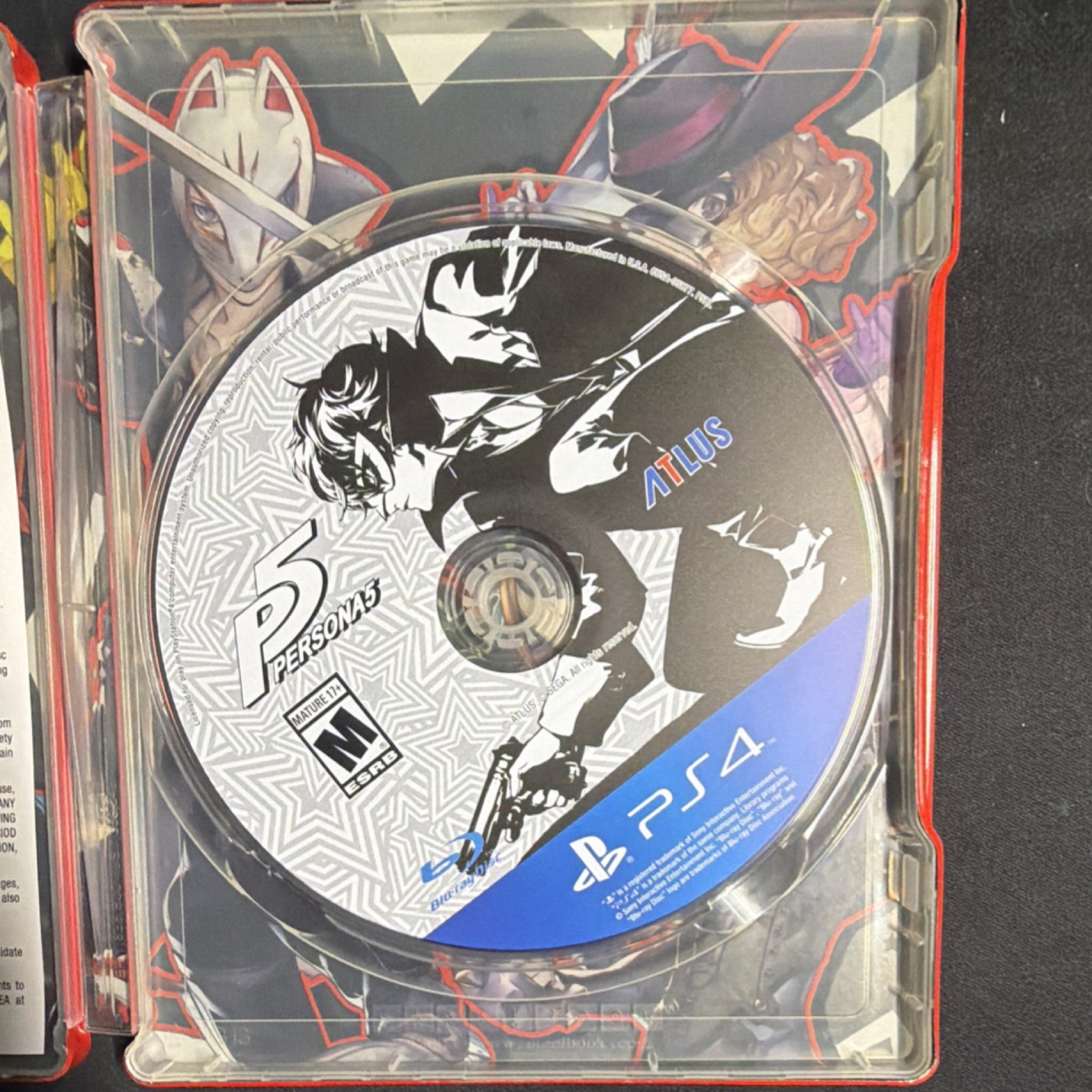 Atlus Persona 5 Take Your Heart Premium Edition PS4 w/ Art Book & Plush