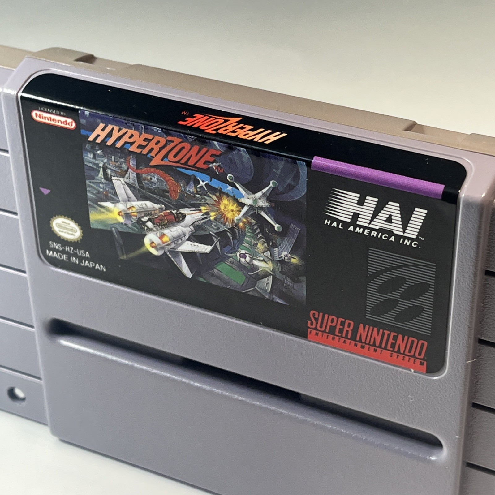 HyperZone (Super Nintendo Entertainment System, 1991) Loose CartTested & Working