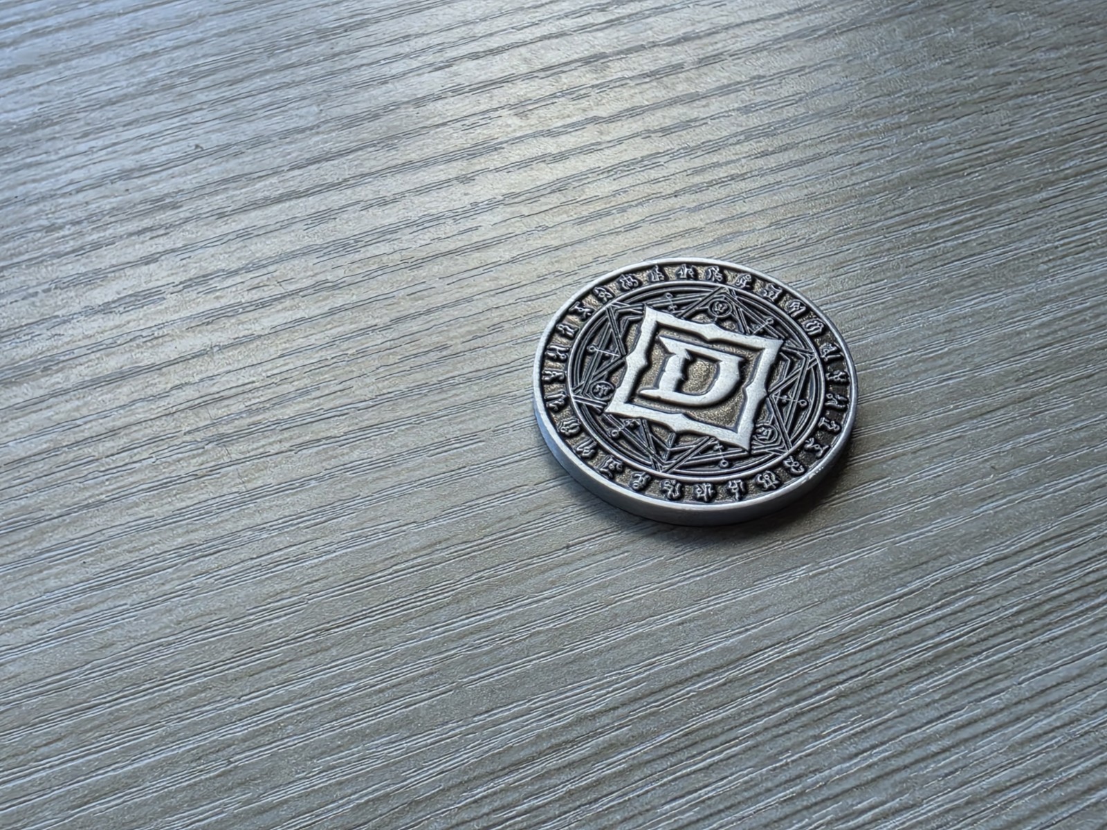 Diablo 4 IV Developer Coin Medal Season Of Infernal Horde #5 D4 Rare Blizzard PC