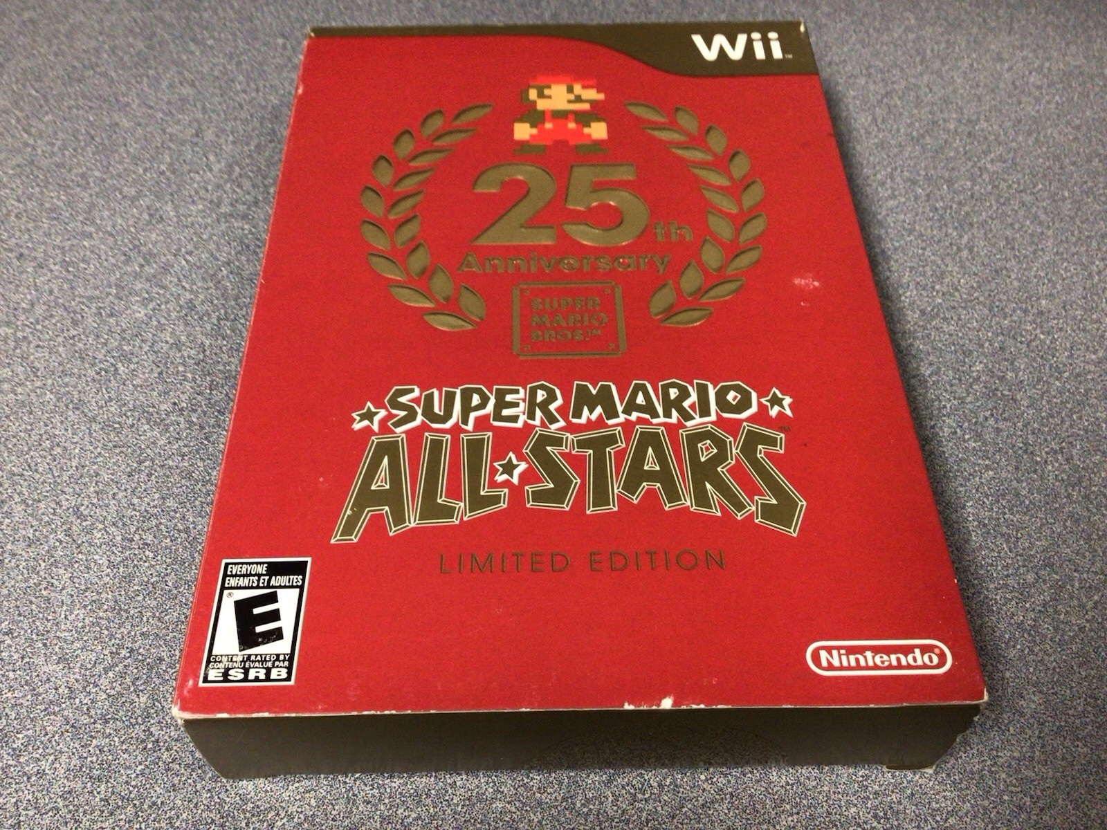 Super Mario All Stars 25th Anniversary Limited Edition for Wii USED