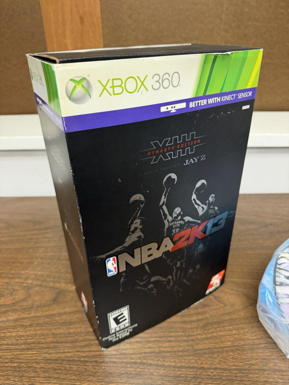 NBA 2K13 Dynasty Edition Xbox 360 Jay-Z Collector Box Basketball Headphones Only