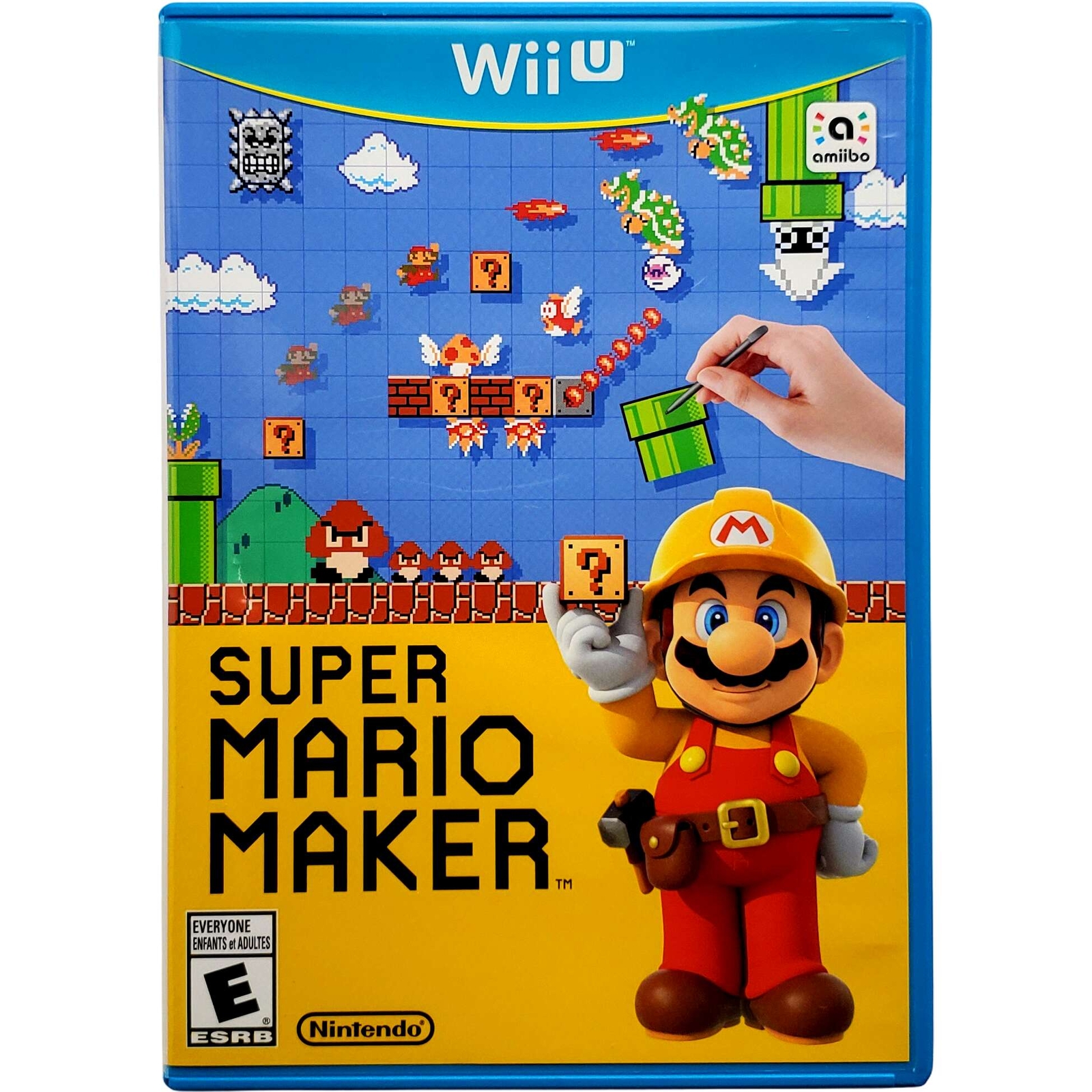 Super Mario Maker – Nintendo Wii U Pristine Tested Authentic 180 Day Guarantee