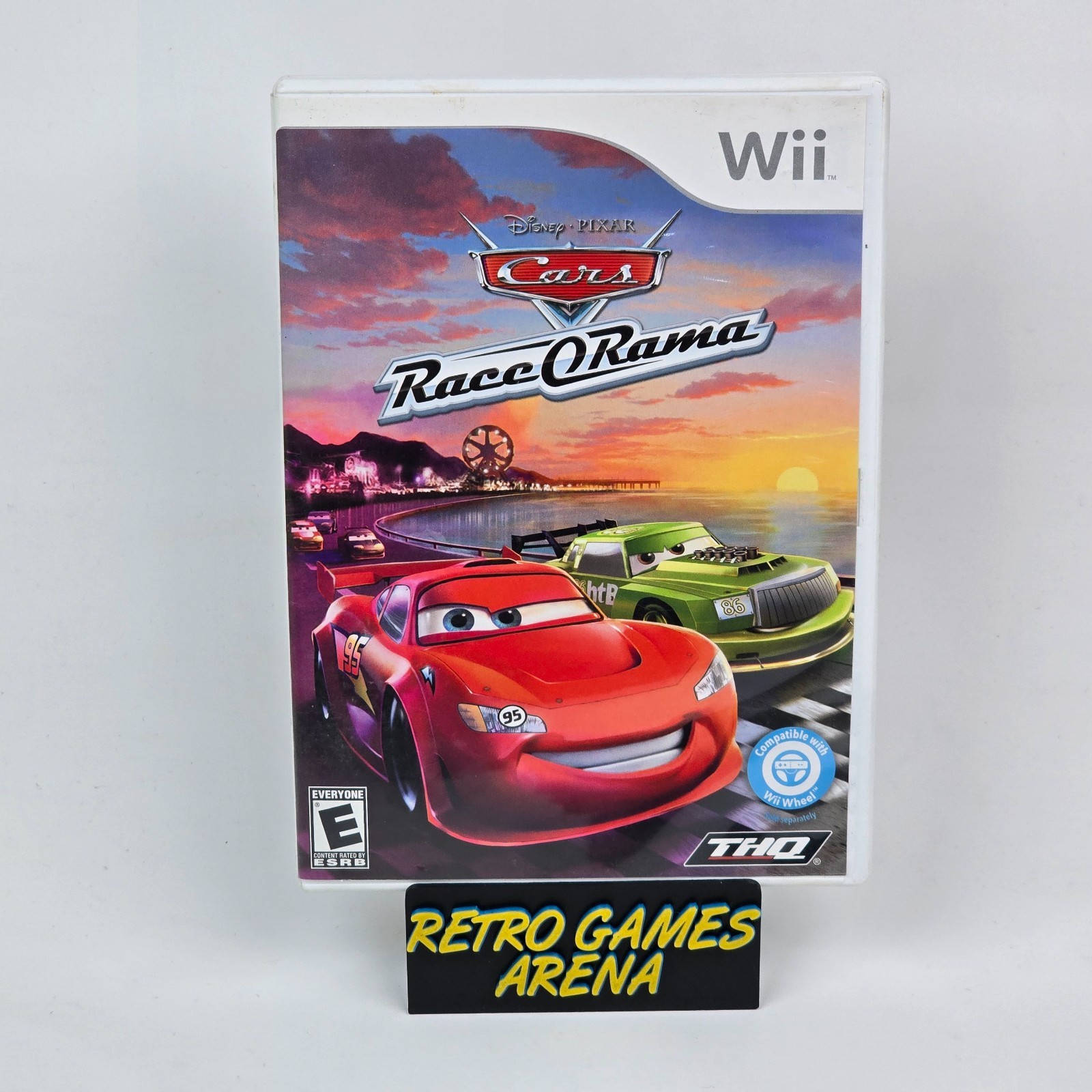 Cars: Race-O-Rama (Nintendo Wii) CIB COMPLETE & TESTED