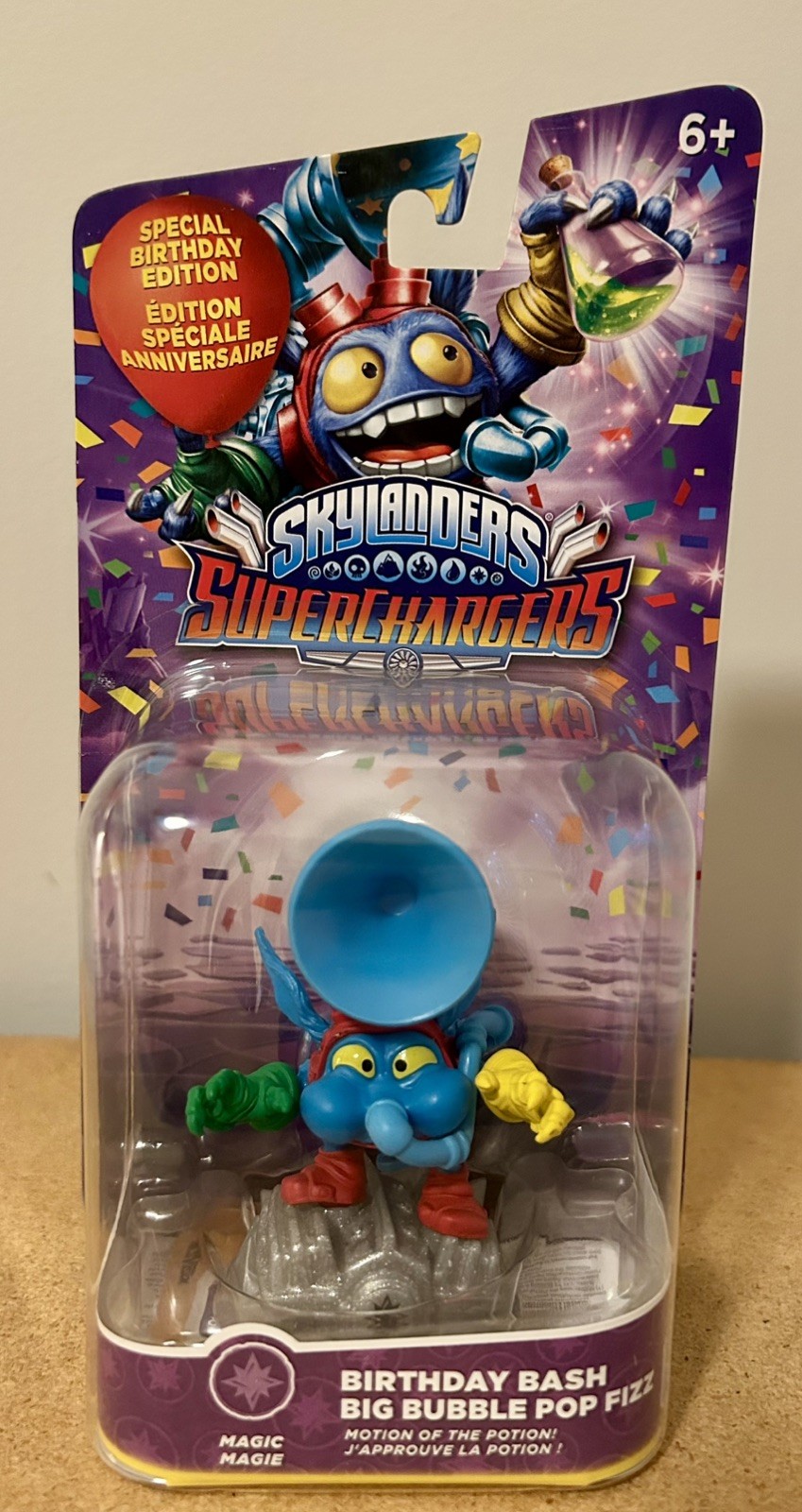 Skylanders – SC – Birthday Bash Big Bubble Pop Fizz ‼️ Factory Error – BNIFSP